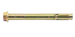 [HEN207] DYNABOLT M16 x  65mm YELLOW ZINC