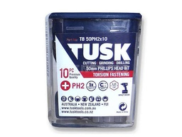 [HSV600] TUSK TORSION BITS PH2 50mm 10pc