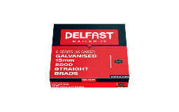 [361361] DELFAST GALV FINISHING STRGHT 15mm 2500