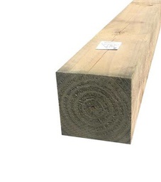 [101524] PILE 125mm SQUARE H5 MSG8 4.2MTR R/SAWN