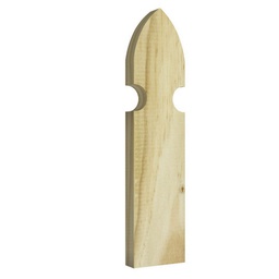 [103270] PICKET 75 X 25 X 1000mm H3 PG GOTHIC