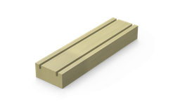 [117238] GROOVED BATTEN BANDSAWN FACE H3.2 45x19 PER MTR