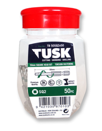 [TB 50SQ2x50] TUSK TORSION BITS SQ2 50mm 50pc