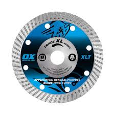 [OX-XLT-5] OX TRADE XL TURBO DIAMOND BLADE 125MM GENERAL PURPOSE
