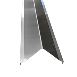 [T-50100] FLASHING GALV EXT CORNER 50 x 50 x 10MM 2.4MTRS
