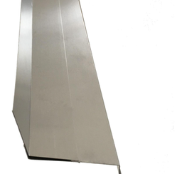 [T-51150] FLASHING GALV WINDOW HEAD 100 x 40 x.55 2.4MTRS