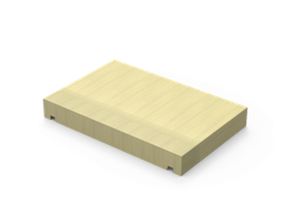 [HEN122] PRIMED H3.1 FASCIA GROOVED 250 x 40MM x 6.1MTRS
